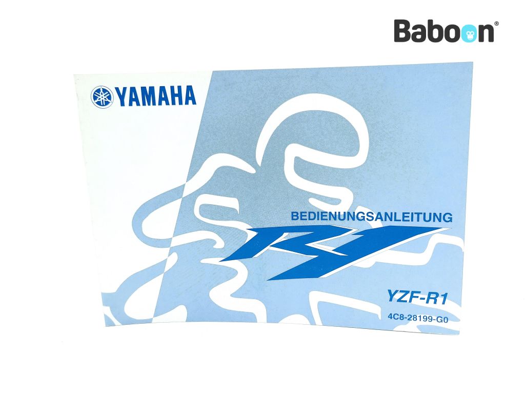 Yamaha YZF R1 2007-2008 (YZF-R1 4C8) Omistajan käsikirja German (4C8-28199-G0)