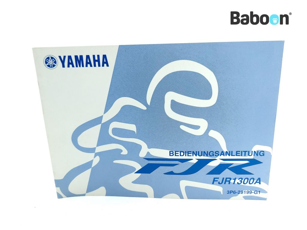 Yamaha FJR 1300 2006-2012 (FJR1300) Manualul utilizatorului German (3P6-28199-G1)
