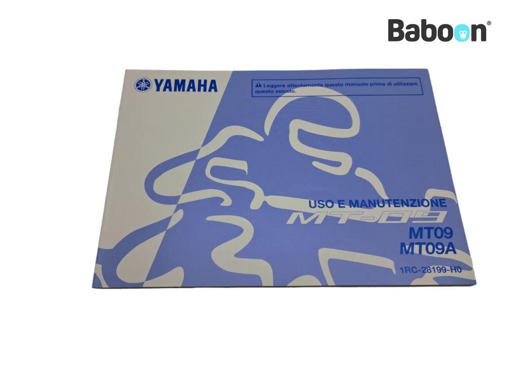 Yamaha MT 09 2014-2016 (MT-09) Brukermanual Italian (1RC-28199-H0)