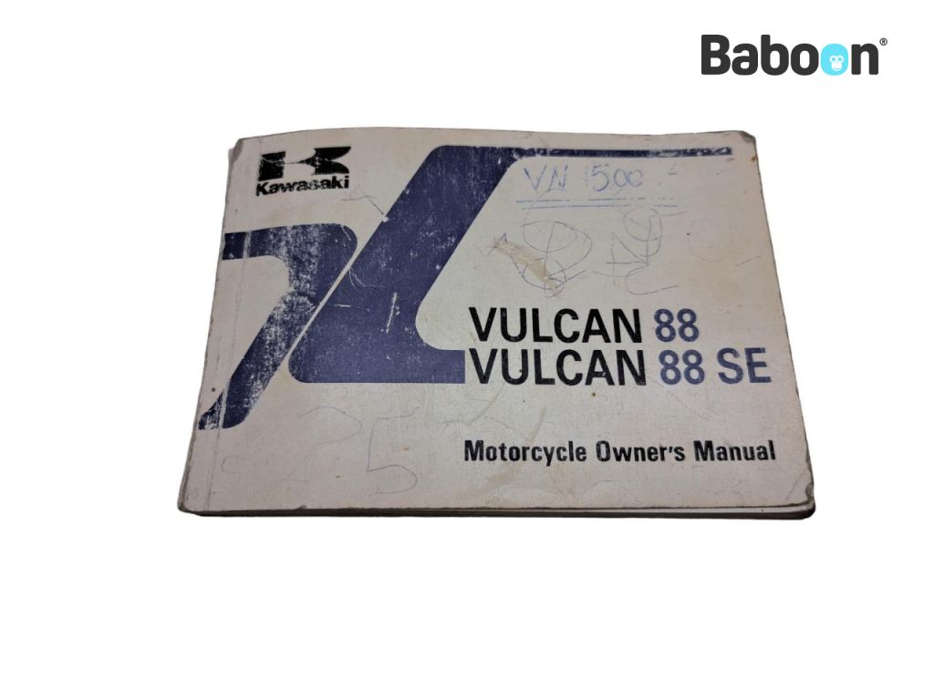 Kawasaki VN 1500 1987-1995 VN-15 (VN1500A1-9) Fahrer-Handbuch English (99920-1487-01)