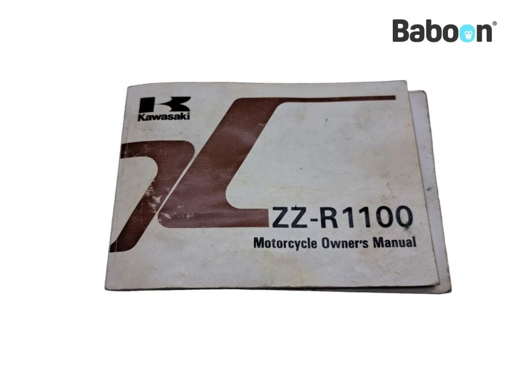Kawasaki ZZR 1100 1993-2001 (ZZR1100 ZZ-R1100 ZX1100D) Instructie Boek English (99922-1652-03)