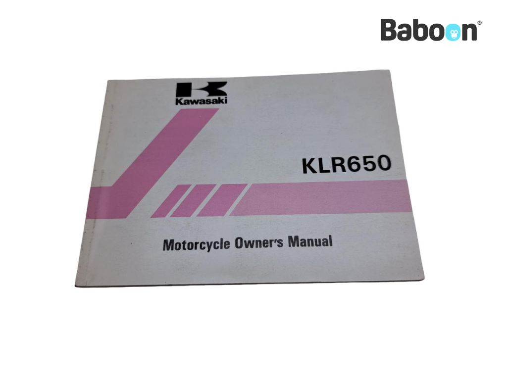 Kawasaki KLR 650 1995-2007 (KLR650 KL650C) Fahrer-Handbuch English (99922-1743-01)