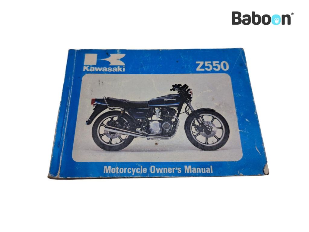 Kawasaki Z 550 1980-1984 (Z550) Owners Manual English (99922-1122-02)