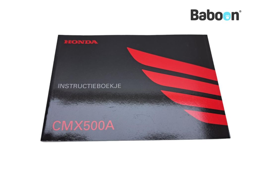 Honda CMX 500 Rebel 2017-2019 (CMX500 PC56) Instructie Boek Dutch (39MKGA01)