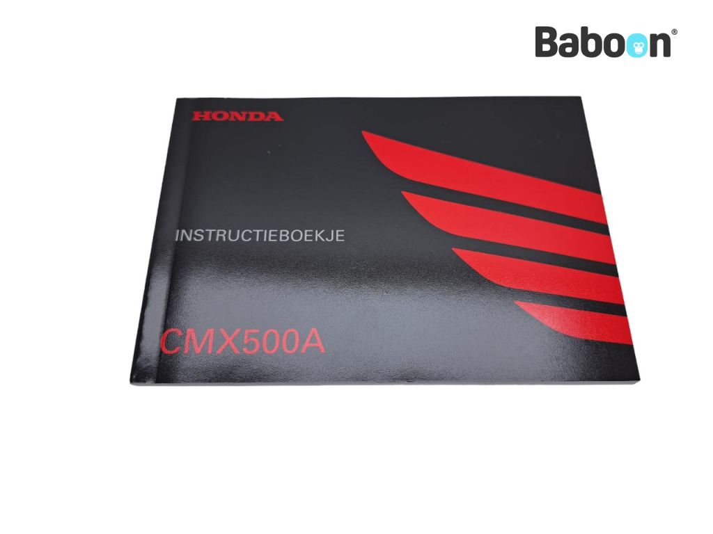 Honda CMX 500 Rebel 2017-2019 (CMX500 PC56) Manual de instruções Dutch (39MKGA00)