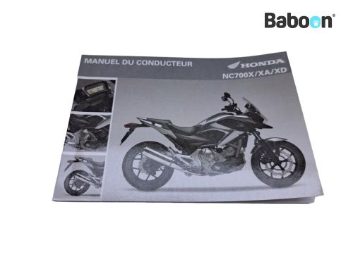 Honda NC 750 X 2014-2015 (NC750X) Owners Manual French (43MJJ600