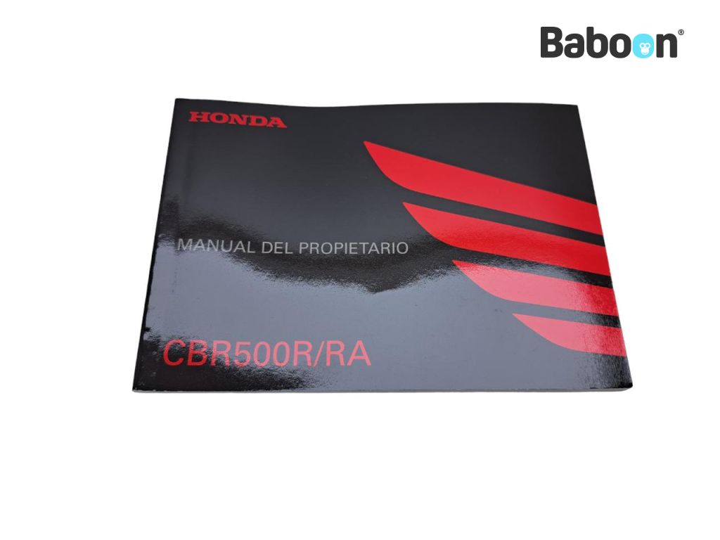 Honda CBR 500 R 2016-2018 (CBR500R) Manuales de intrucciones Spanish (35MJWD00)