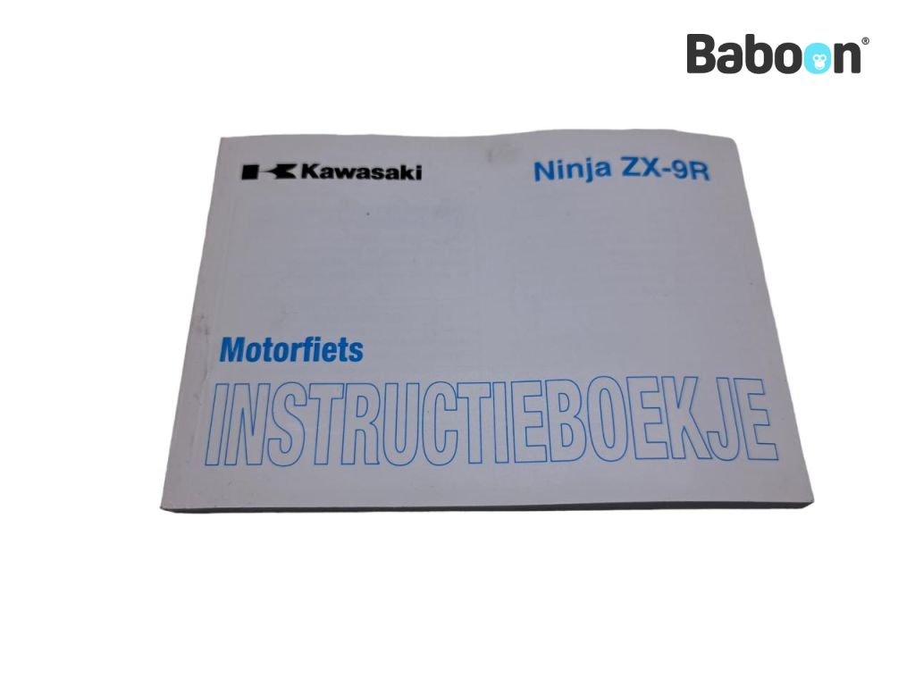 Kawasaki ZX 9 R 2002-2003 (NINJA ZX-9R ZX900F) Brugermanual Dutch (99984-1029)
