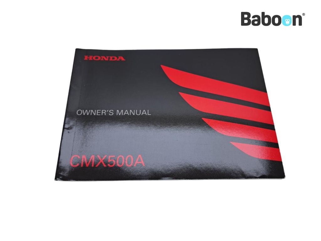 Honda CMX 500 Rebel 2017-2019 (CMX500 PC56) Manual de instruções English (32MKGA00)