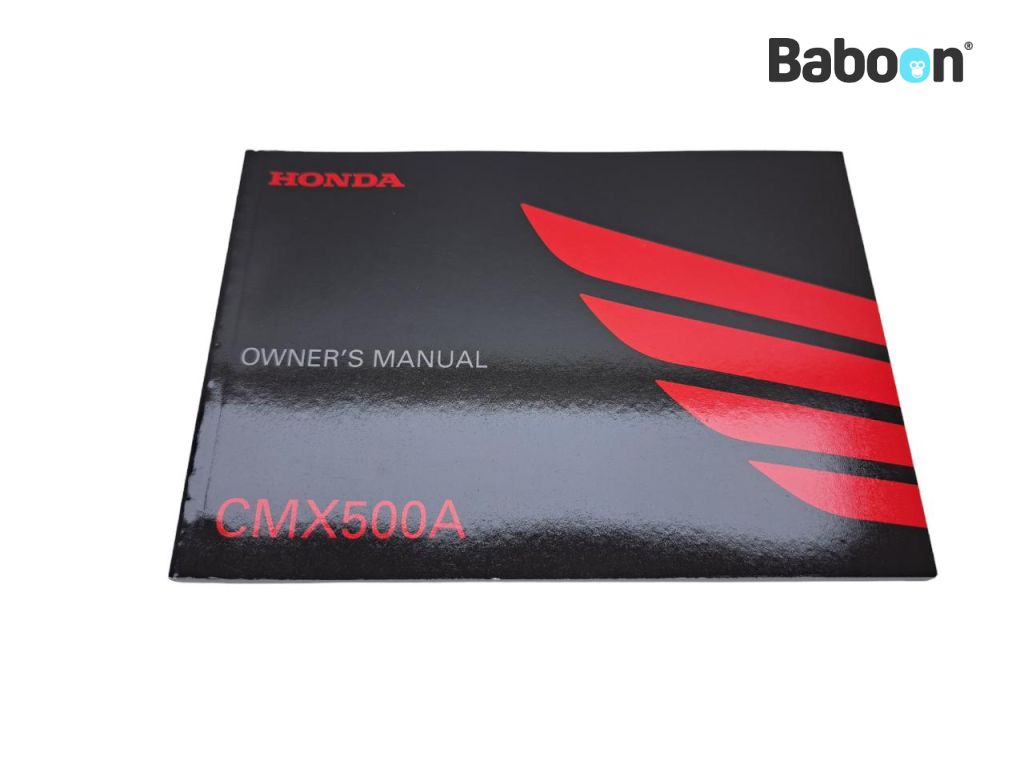 Honda CMX 500 Rebel 2017-2019 (CMX500 PC56) Manual de instruções English (32MKGA01)