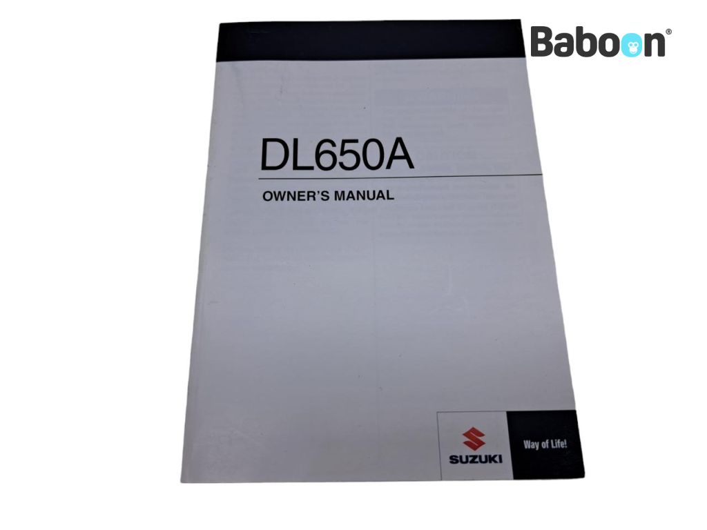 Suzuki DL 650 V-Strom 2007-2011 (DL650) Manualul utilizatorului English (99011-27G63-01A)