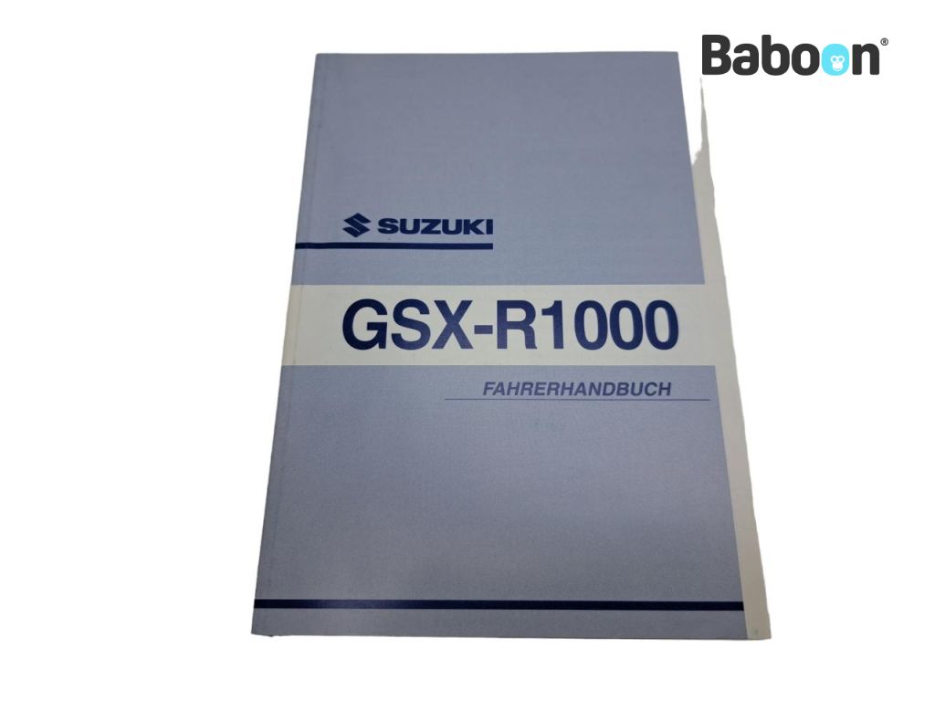 Suzuki GSX R 1000 2001-2002 (GSXR1000 K1/K2) Manual de instruções German (99011-40F51-01K )