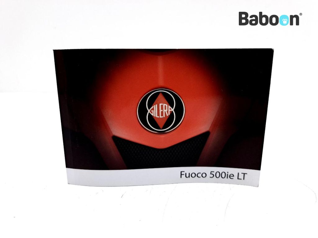 Gilera Fuoco 500 2013-2015 Instructie Boek Italian, French, German, Spanish, Dutch, English (00001Q000057)