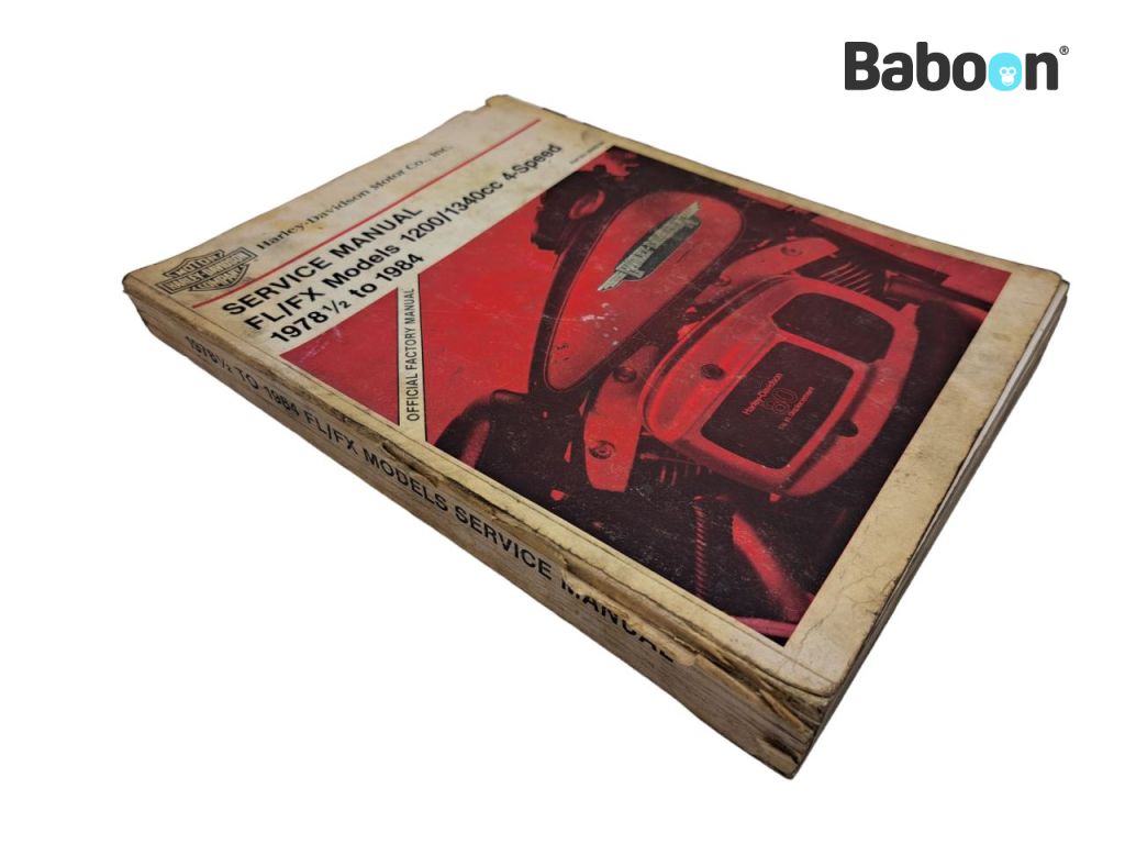 Harley-Davidson FX 1971-1984 Manual Service Manual FL Models