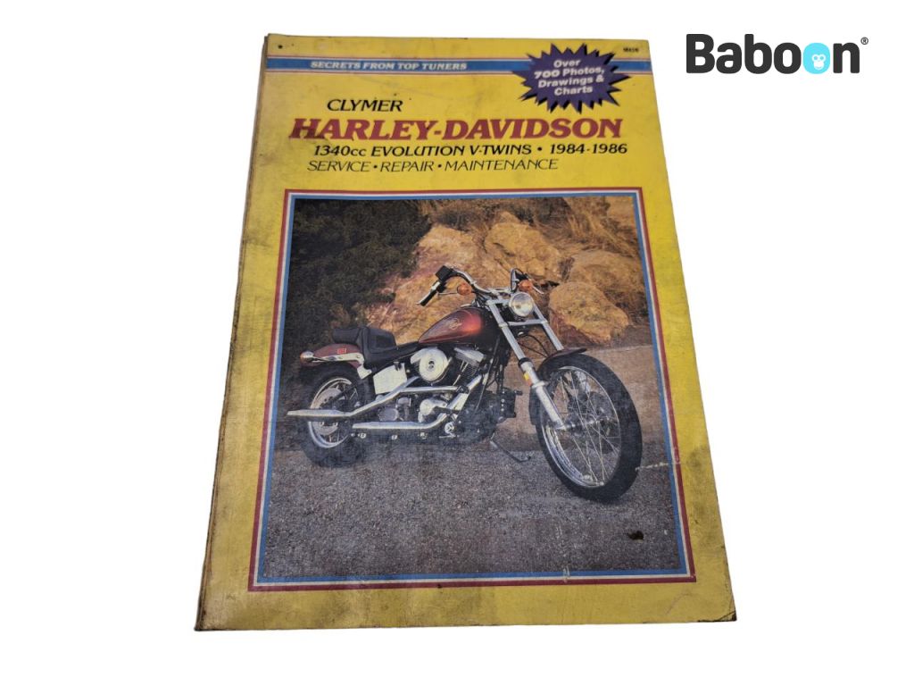 Harley-Davidson FXR Super Glide 1986-1988 Instrukcja 1340cc Evolution V-Twins 1984-1986 (0-89287-430-9)