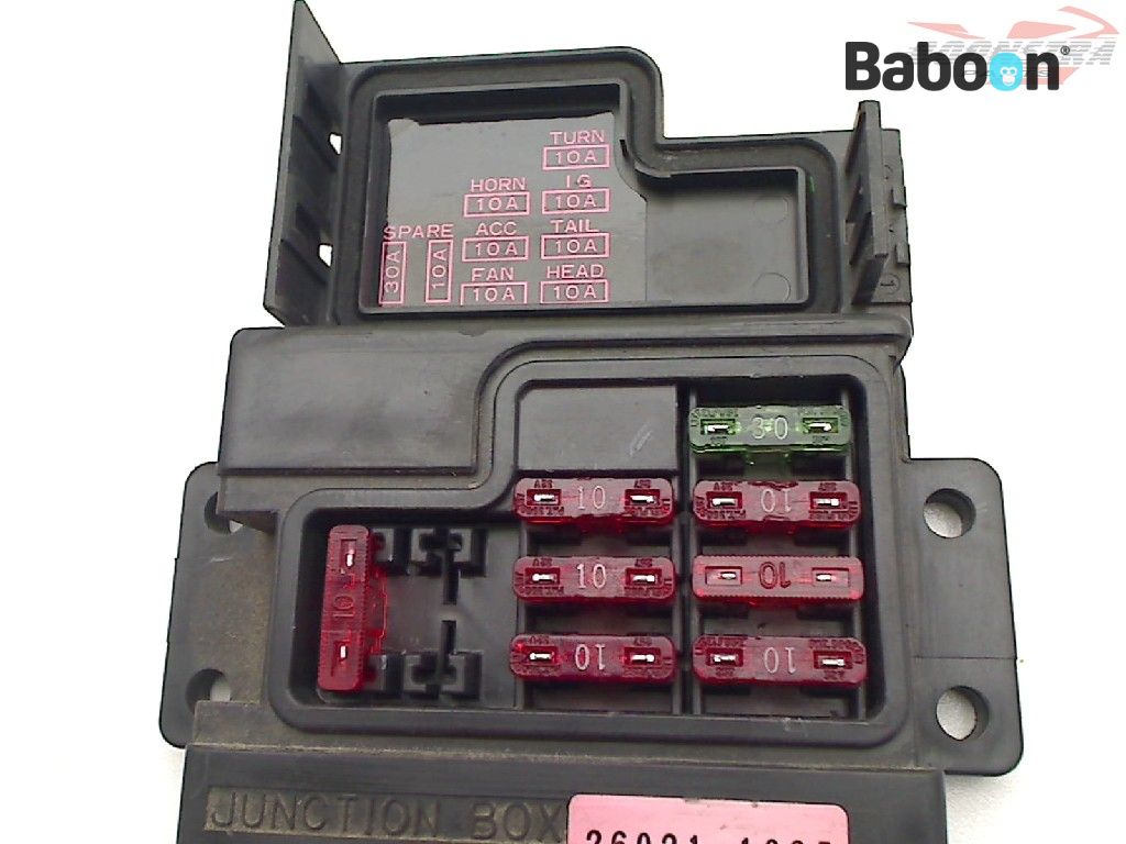 Kawasaki ZX 9 R 1998-1999 (NINJA ZX-9R ZX900C-D) Fuse Box | Baboon
