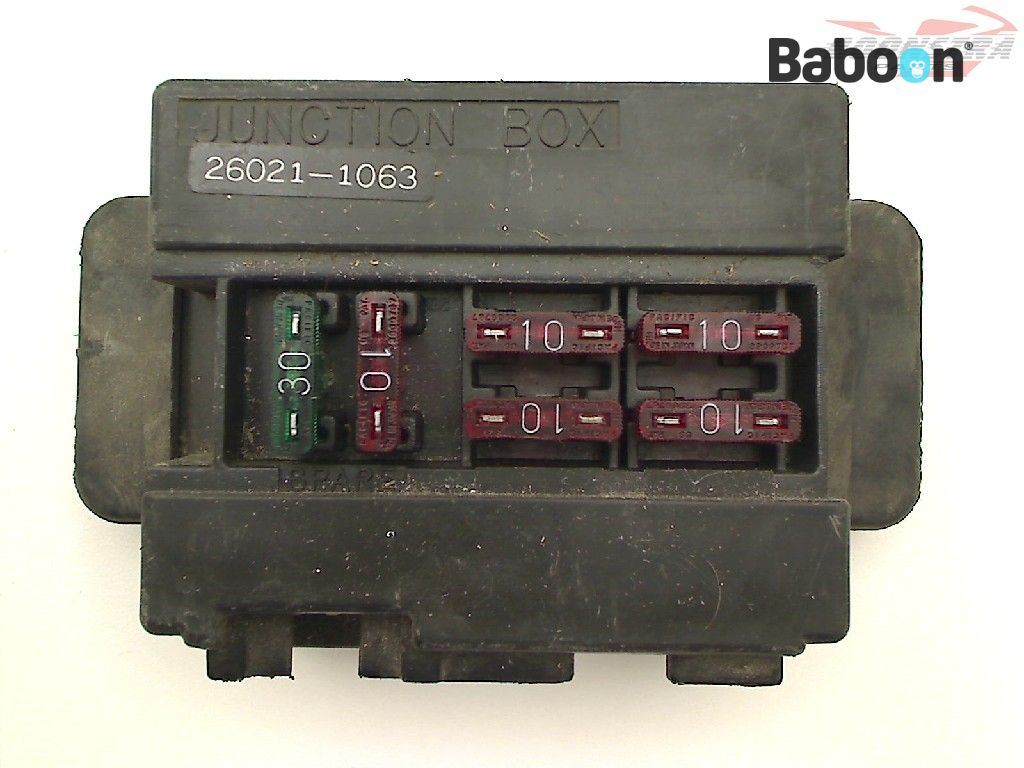 Kawasaki ZX 10 1988-1990 Tomcat (ZX-10 ZX1000B) Fuse Box (26021