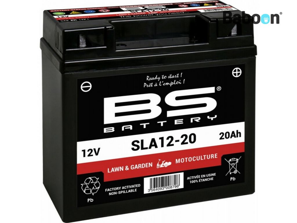BS Battery AGM SLA12-20 (51913) SLA sem manutenção ativada de fábrica