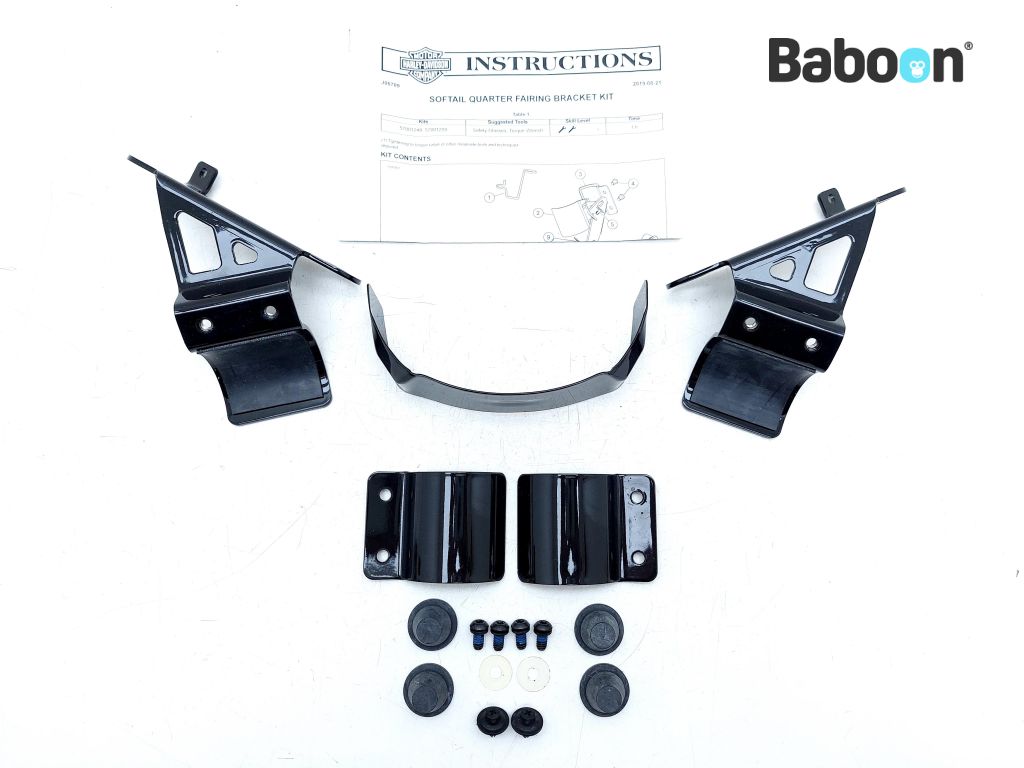 Harley-Davidson Softail 2018-> Fairing Upper Front Quarter Fairing Bracket  Kit | Baboon Motorcycle Parts