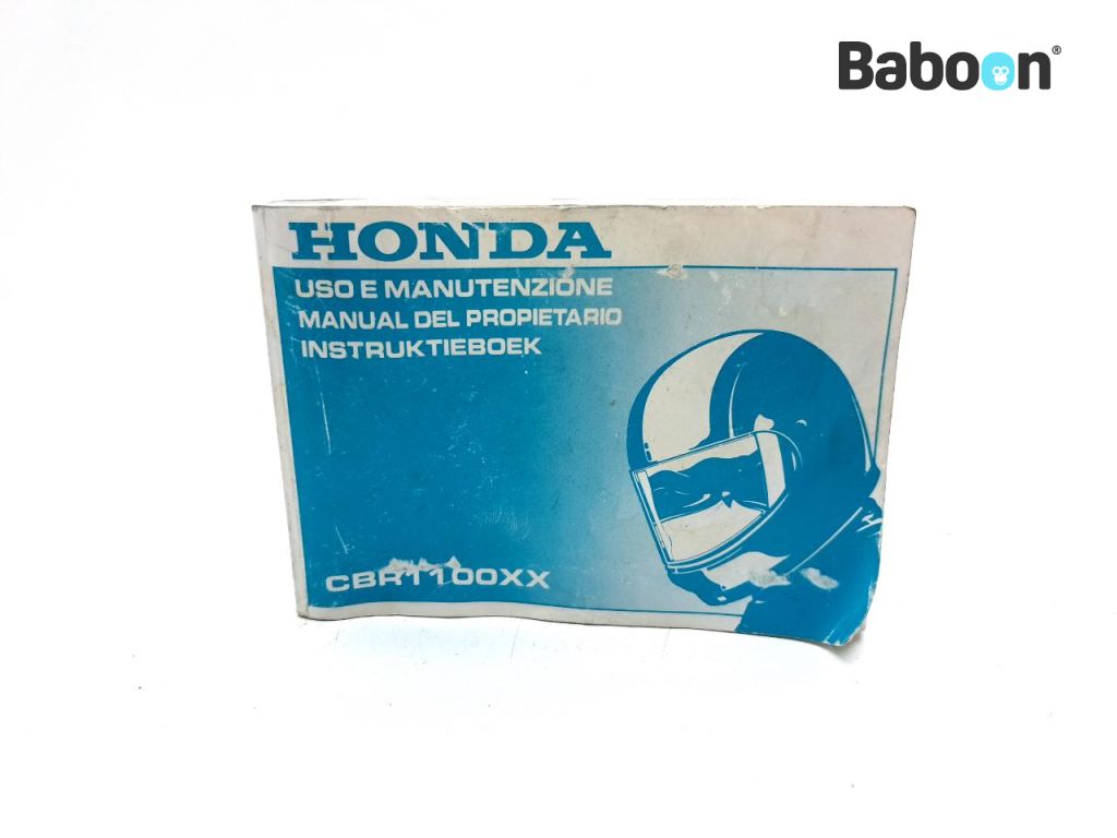 Honda CBR 1100 XX Blackbird 1996-1998 (CBR1100XX SC35) Manuales de intrucciones (37MAT810)
