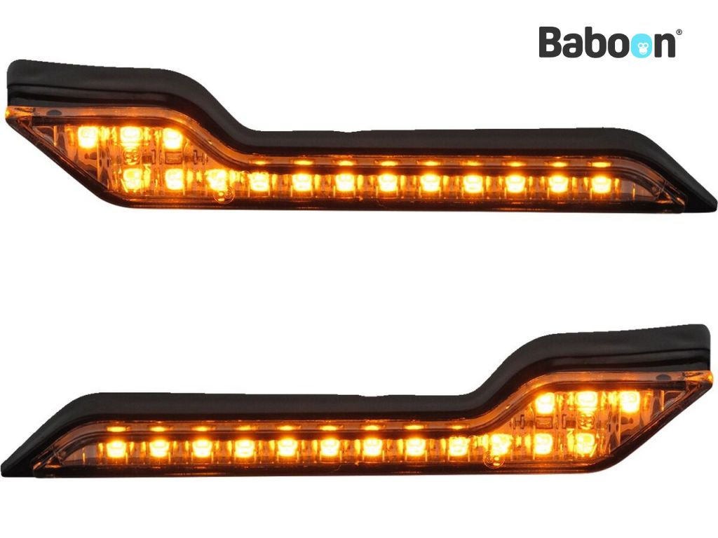 Barkbusters Håndbeskyttere LED-blinklys oransje