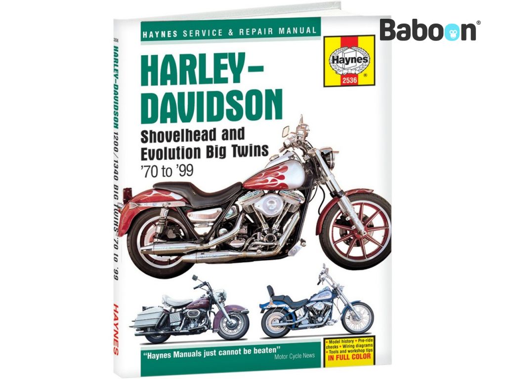Haynes Manuel d'atelier Harley Davidson Shovelhead and Evolution Big