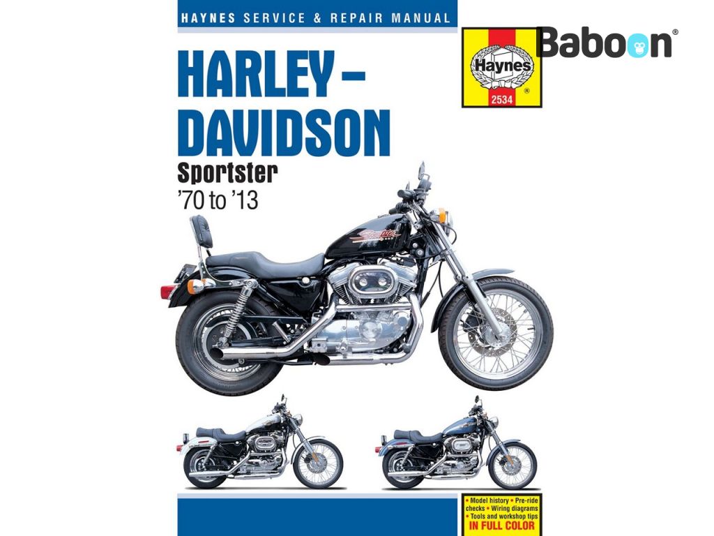 Haynes Εγχειρίδιο εργαστηρίου Harley Davidson Sportster  1970-2013