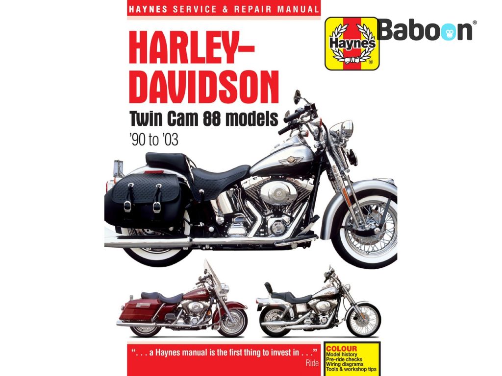 Haynes Εγχειρίδιο εργαστηρίου Harley Davidson Twin Cam 88 models 1999-2010