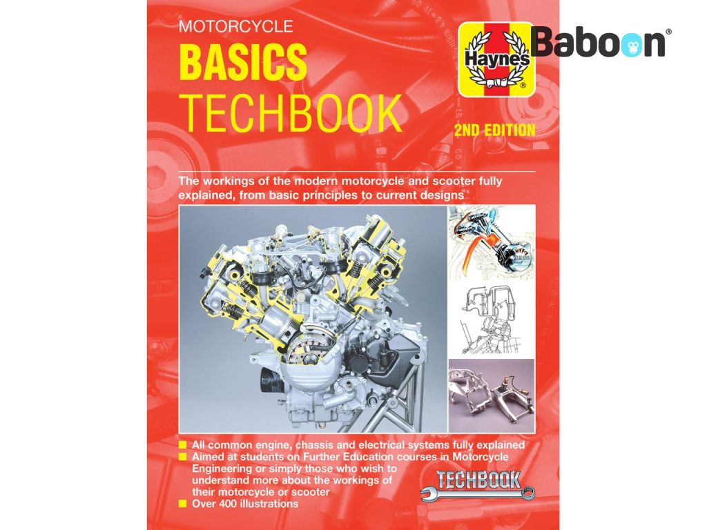 Haynes Műhely kézikönyv Motorcycle Basics Techbook 