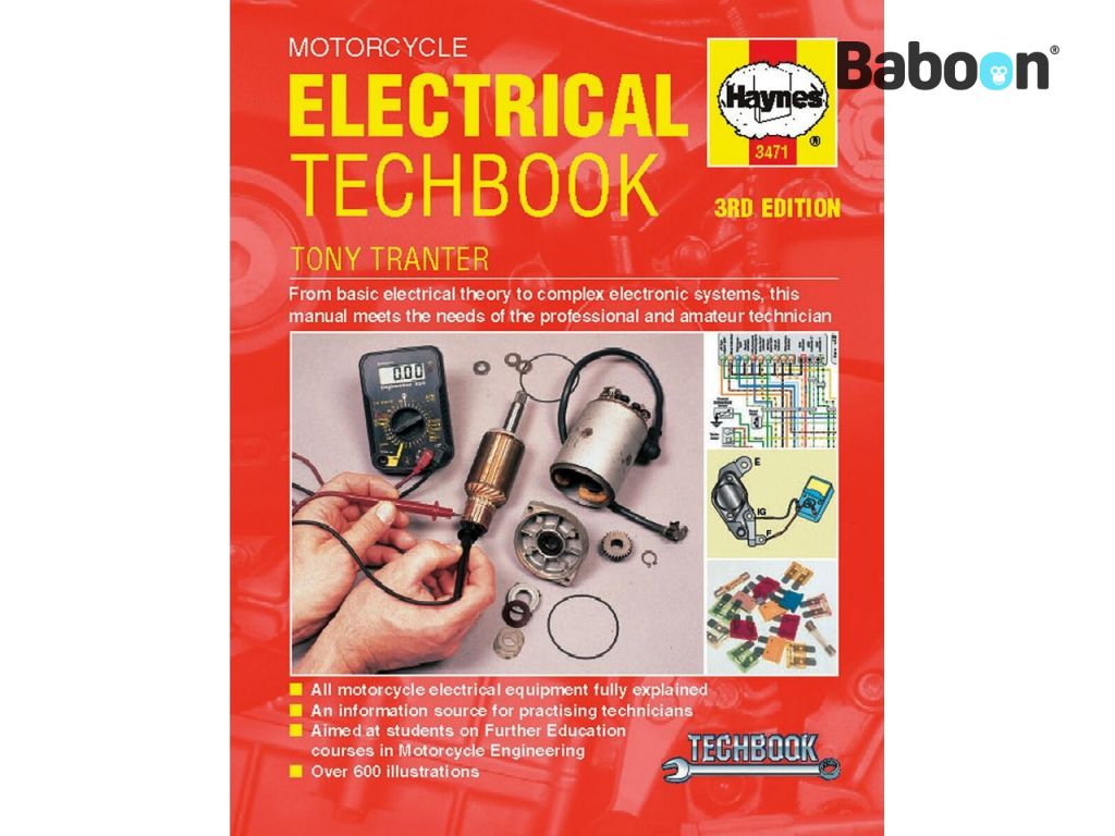 Haynes Manual de atelier Motorcycle Electrical Techbook 