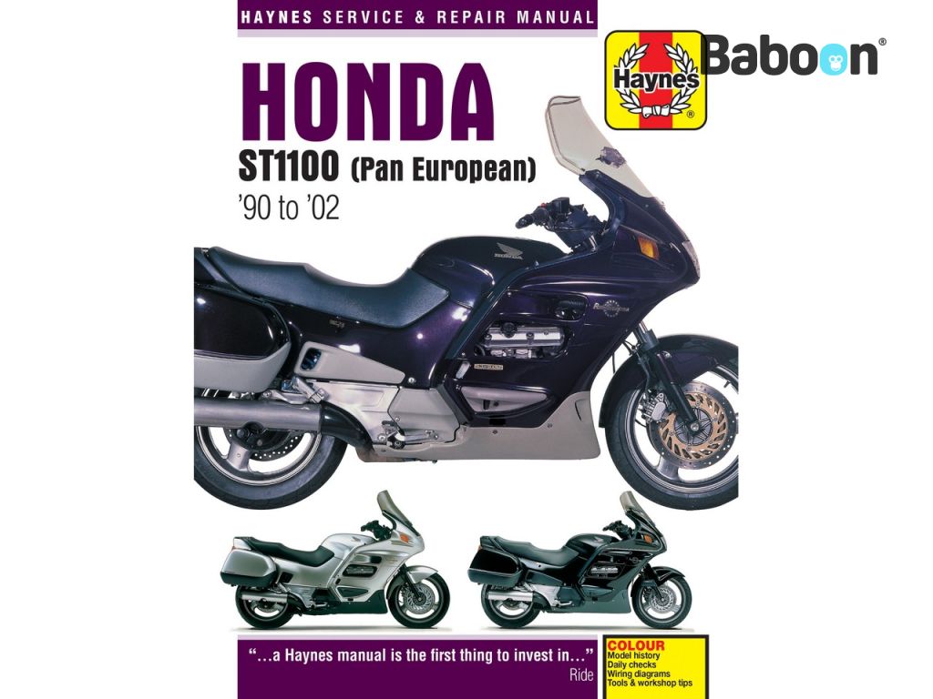 Haynes Työpajan käsikirja Honda ST1100 Pan European 1990-2002