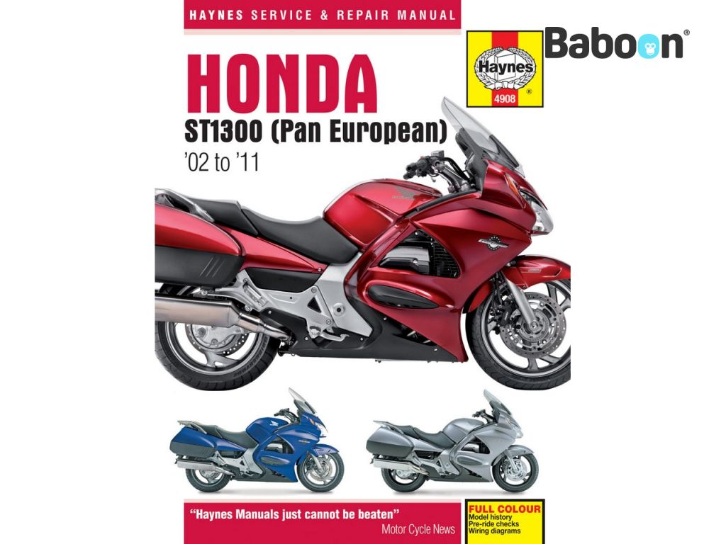 Haynes Werkplaatshandboek Honda ST1300 Pan European 2002-2011