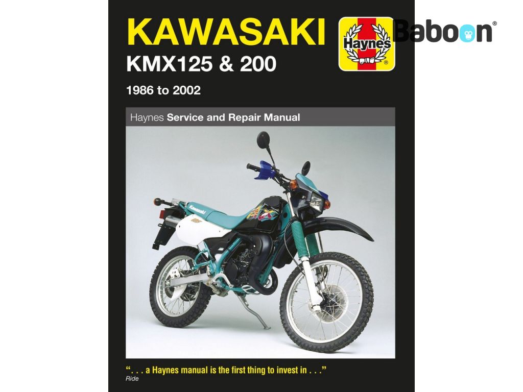 Haynes Værkstedsmanual Kawasaki KMX125 & KMX200 1986-2002