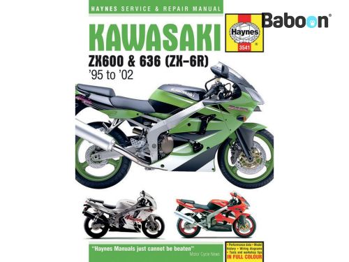 アクセサリー  Motorcycle Repair Manual Kawasaki ZX750 (Ninja ZX-7 & ZXR750) Fours (1989-1996) Haynes