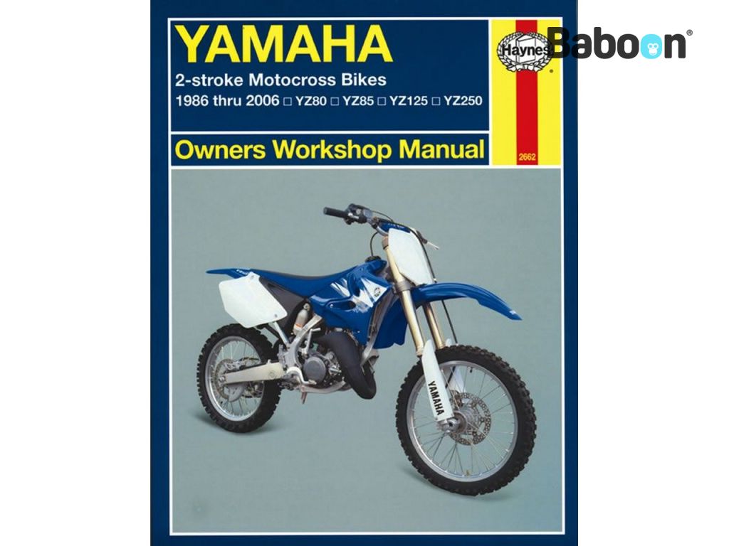 Haynes Εγχειρίδιο εργαστηρίου Yamaha 2-Stroke Motocross Bikes 1986-2006