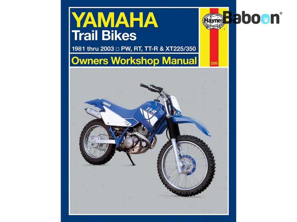 Haynes Workshop Manual Yamaha Trail Bikes 1981-2003