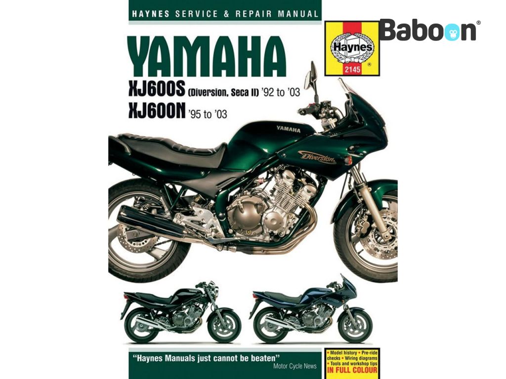 Haynes Manuale d'officina Yamaha XJ600S & XJ600N 1992-2003