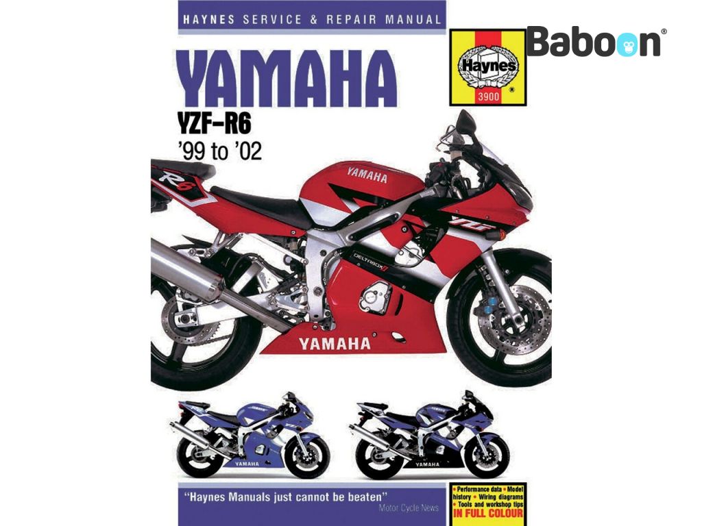Haynes Manual de oficina Yamaha YZF-R6 1999-2002