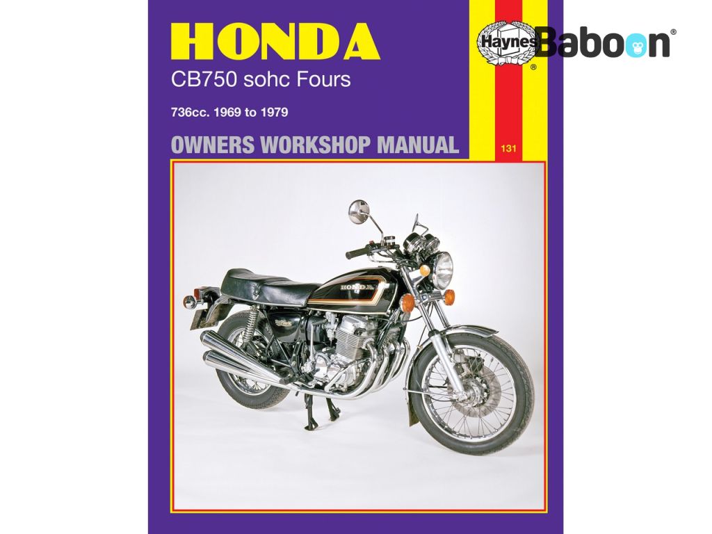 Haynes Verkstadsmanual Honda CB750 sohc Fours 1969-1979