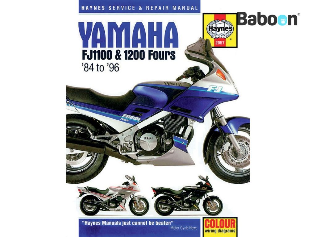 Haynes Työpajan käsikirja Yamaha FJ1100 & FJ1200 1984-1996