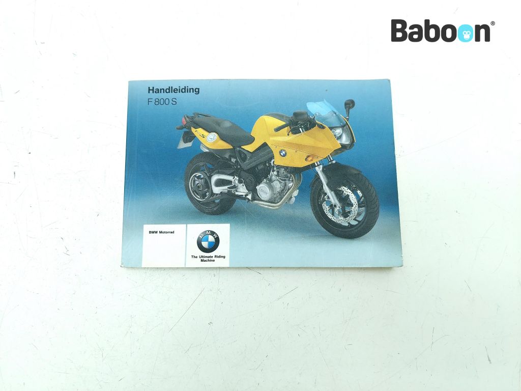 BMW F 800 S (F800S) Instructie Boek (7709226)