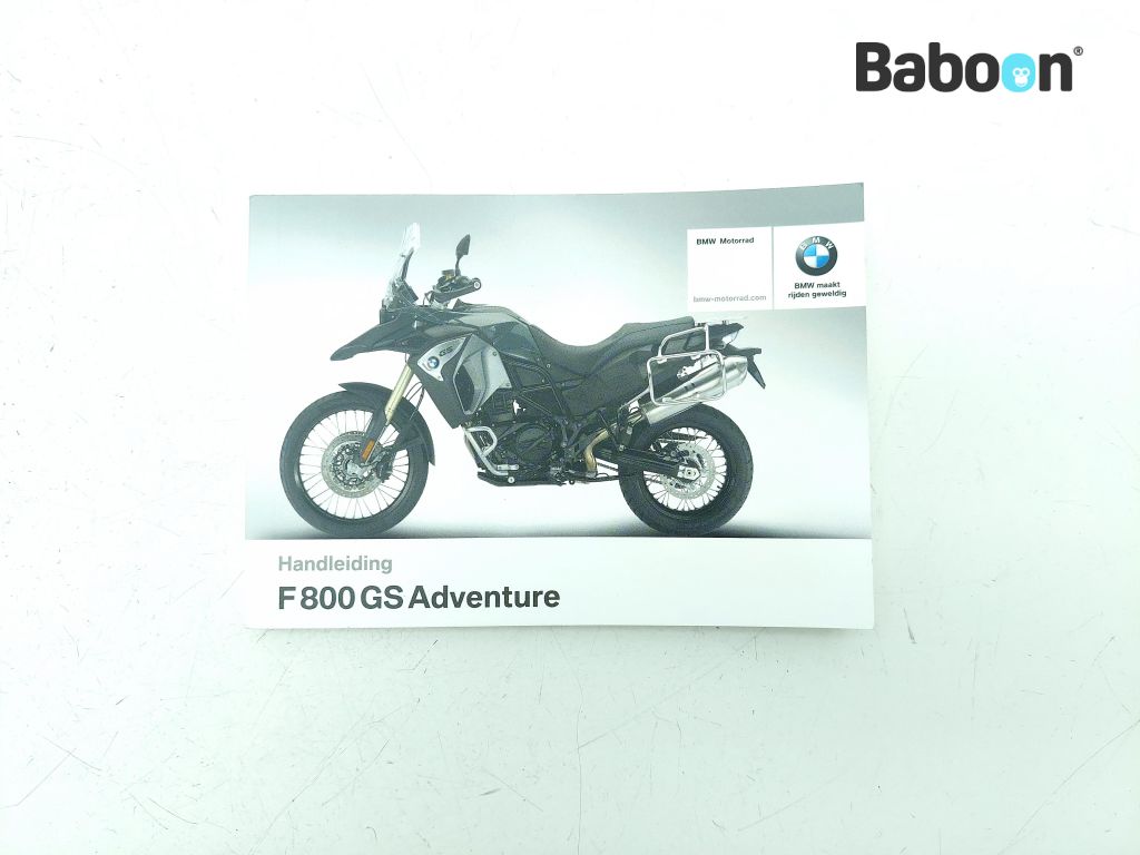 BMW F 800 GS 2017 (F800GS 17) Instructie Boek (8394856)
