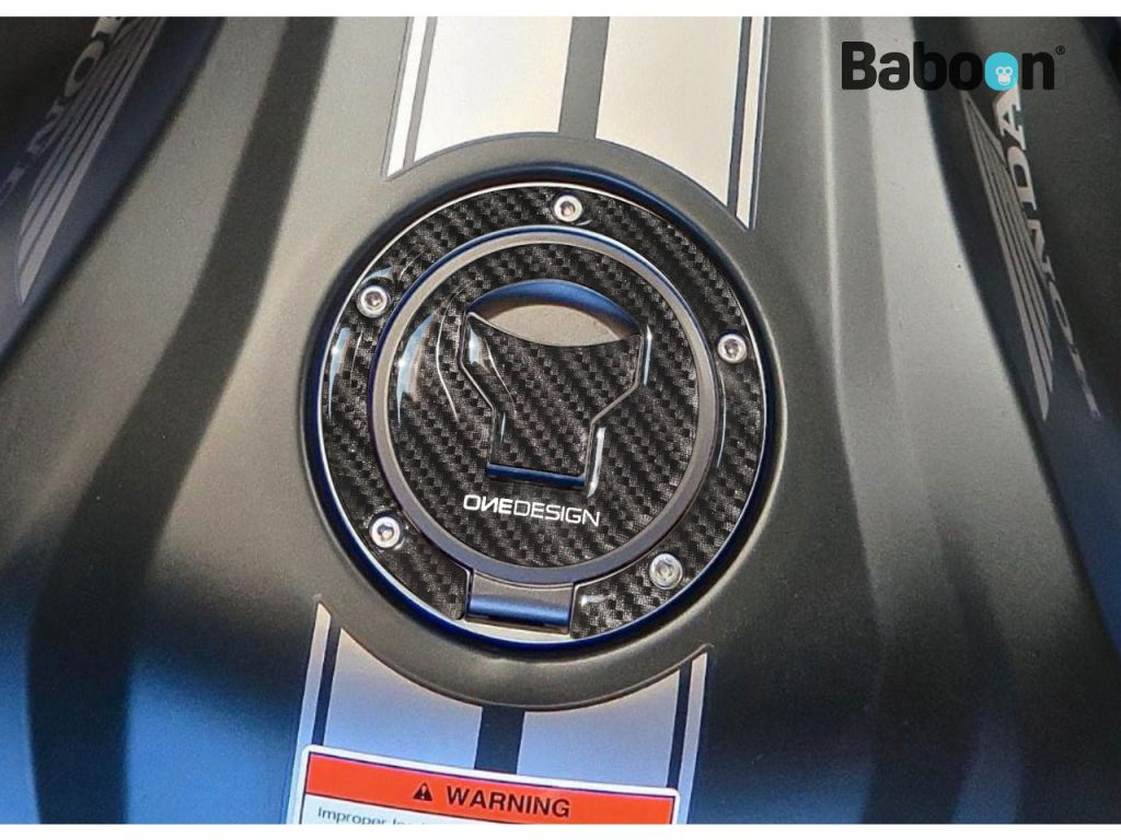 ONEDESIGN Polttoainekorkin suoja Honda Mallit Carbon look
