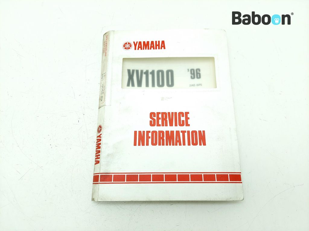 Yamaha XV 1100 Virago 1986-1997 (XV1100) Libretto istruzioni Service information