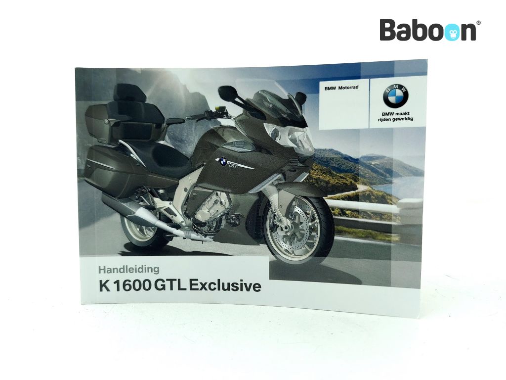 BMW K 1600 GT 2010-2016 (K1600GT K48) Owners Manual (8559306)