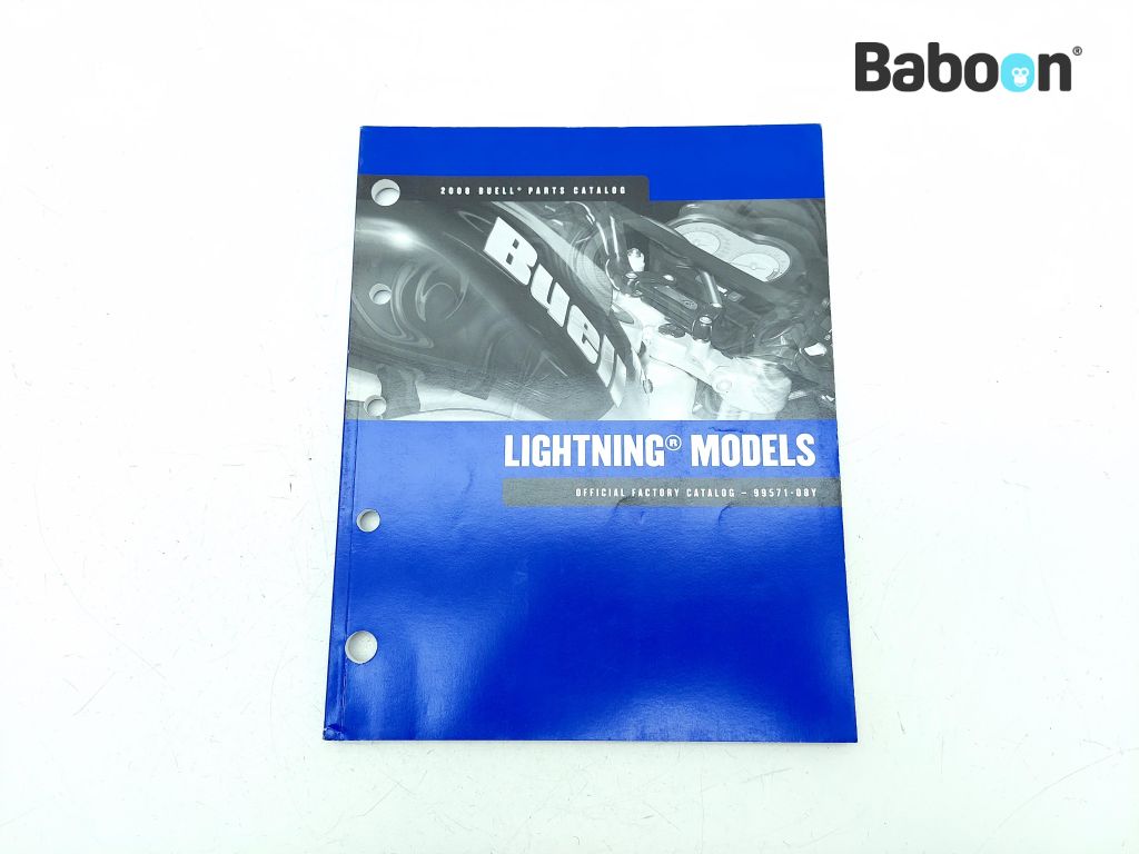 Buell XB 12 S Lightning (XB12S) Manuel Parts Catalog (99571-08Y)