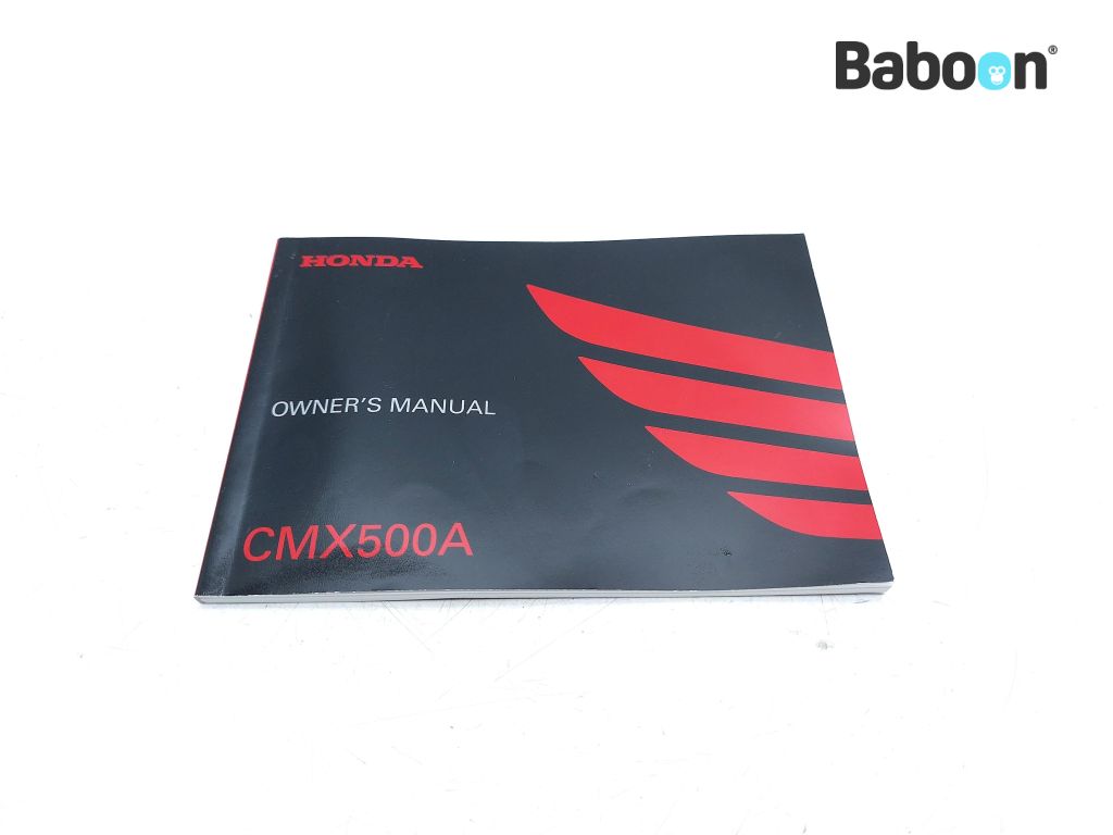 Honda CMX 500 Rebel 2017-2019 (CMX500 PC56) Instructie Boek (32MKGA00)