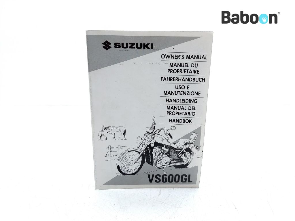 Suzuki VS 600 Intruder (VS600) Omistajan käsikirja (99011-39E50-042)