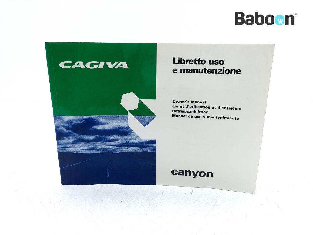 Cagiva Canyon 500 1998-2001 M100A Omistajan käsikirja (800088275/98)