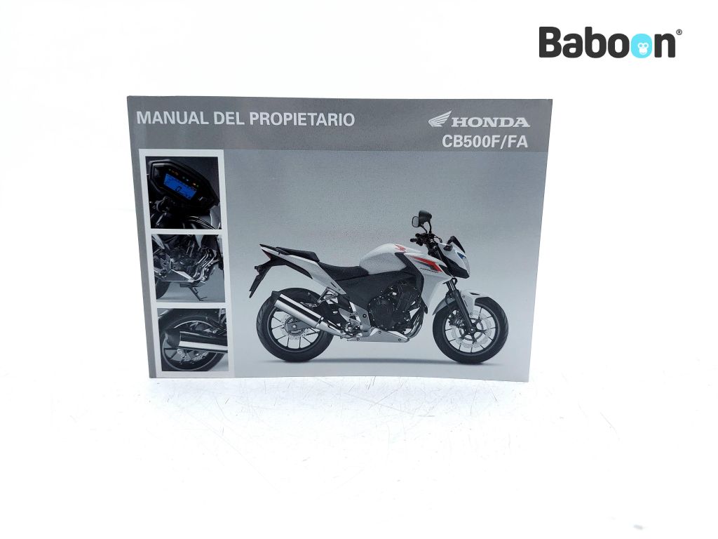 Honda CB 500 F 2013-2015 (CB500F PC45) Instrukcja (35MGZA00)